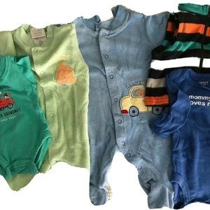 Newborn Infant Boy 5 Piece Clothing Lot
